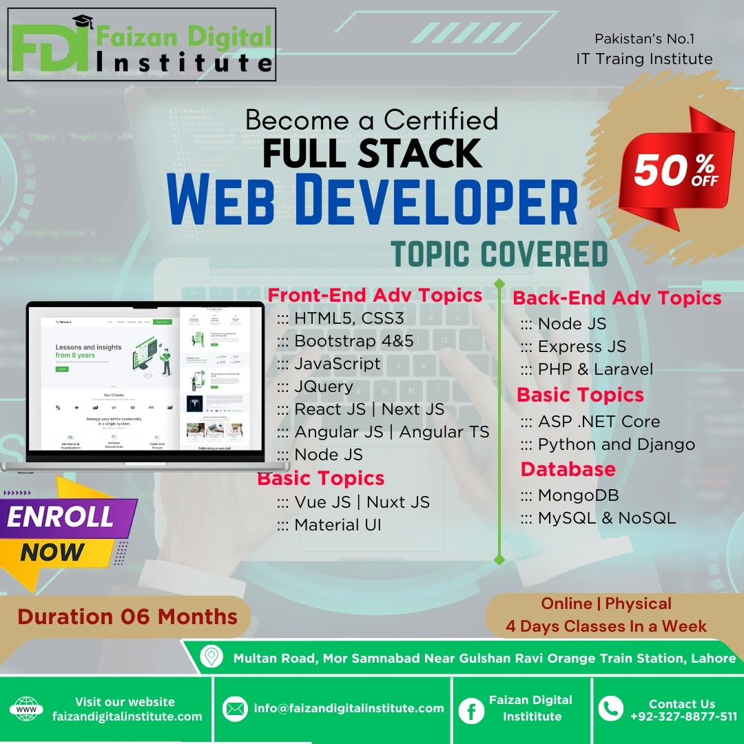 Full Stack Web Development